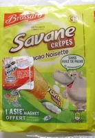Mängden socker i Savane Crêpes Cacao Noisette (x 8)