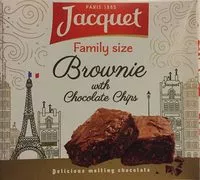 Mängden socker i Brownie with chocolate chips