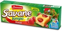 Mängden socker i Savane jungle Fraise