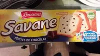 Mängden socker i Savane pépites de chocolat