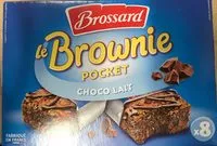 Mängden socker i LE BROWNIE POCKET CHOCOLAT AU LAIT