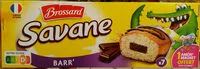 Mängden socker i Savane pocket barr' x 7 189g -brossard