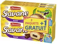 Mängden socker i Brossard - lot de 3 savane pocket x 7 barr' chocolat + 1 paquet offert - 756gr