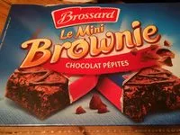 Mängden socker i Brossard - lot 2 mini brownie chocolat pepites x8