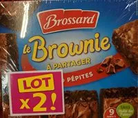 Mängden socker i Le Brownie à partager