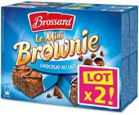 Mängden socker i Brossard-lot2 mini brownie chocolat au lait x8