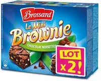 Mängden socker i Brossard - lot2 mini brownie chocolat noisettes x8
