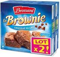 Mängden socker i Le Brownie Chocolat au Lait Lot x2