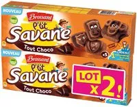 Mängden socker i Lt2 p'tit savane rigolo tout chocolat 150g