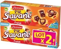 Mängden socker i Lt2 p'tit savane rigolo fraise 150g