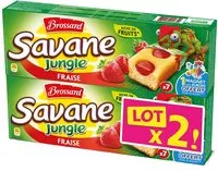 Mängden socker i Savane Jungle Fraise LOT X2