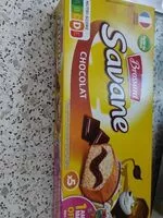 Mängden socker i Brossard savane chocolat