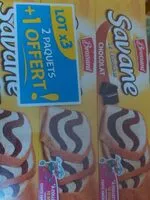 Mängden socker i Lot 2+1 offert savane choco 310g