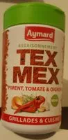 Mängden socker i Assaisonnement Tex Mex "Piment, Tomates & Oignon