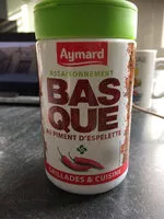 Mängden socker i Basque Au Piment D'espelette, Melange D'epices Avec Sel