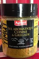 Mängden socker i Sel aromatique cuisine et grillade