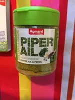 Mängden socker i Piperail