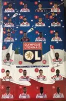 Mängden socker i Calendrier de l'avant de l'OL