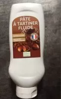 Mängden socker i Pâte à tartiner fluide