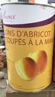 Mängden socker i Oreillons d'abricots 100% coupés à la main au sirop léger