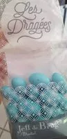 Mängden socker i Dragées Amande Gianduja BLEU TURQUOISE
