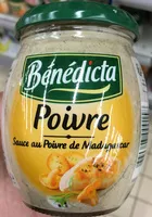 Mängden socker i Sauce au poivre de madagascar