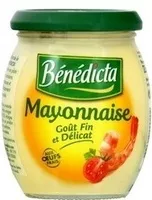 Mängden socker i Mayonnaise Goût fin et délicat