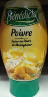 Mängden socker i Bénédicta - Poivre - Sauce au Poivre de Madagascar