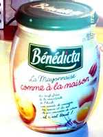 Mängden socker i La mayonnaise comme à la maison - Bénédicta- 460g