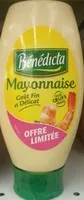 Mängden socker i Mayo 255 g Bénédicta