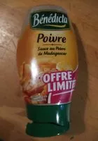 Mängden socker i Sauce au poivre