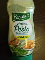 Mängden socker i Crème de pesto