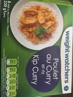 Mängden socker i Poulet au curry et riz