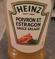 Mängden socker i Sauce salade Poivron Estragon