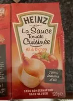 Mängden socker i La sauce tomate cuisinée ail & oignon