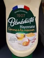 Mängden socker i Bénédicta mayonnaise comme à la maison