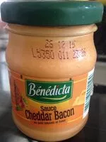 Mängden socker i Sauce cheddar bacon