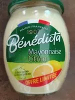 Mängden socker i Mayonnaise citron