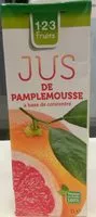 Mängden socker i Jus de pamplemousse à base de concentré