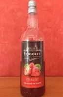 Mängden socker i Sirop de fraise frigolet