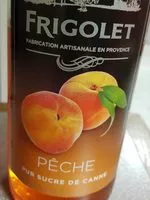 Mängden socker i Sirop de peche