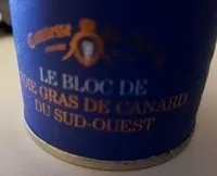 Mängden socker i Le bloc de foie gras de canard du Sud-Ouest