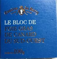 Mängden socker i Bloc de foie gras de canard du Sud-Ouest