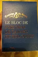 Mängden socker i Bloc de foie gras de canard du sud-ouest