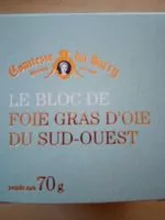 Mängden socker i Le bloc de foie gras d'oie du Sud-Ouest