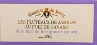Mängden socker i Les flûteaux de jambon au  foie de canard