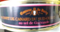 Mängden socker i Confit de canard du sud ouest