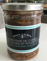 Mängden socker i Le mitonné de cuisses de canard du sud-ouest