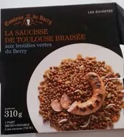 Mängden socker i La saucisse de Toulouse braisée aux lentilles vertes du Berry