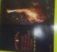 Mängden socker i Confit de canard du sud-ouest 1 cuisse